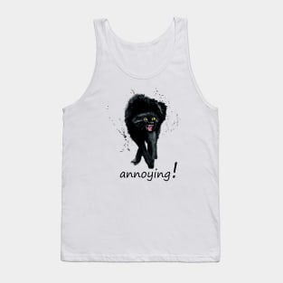 angry cat Tank Top